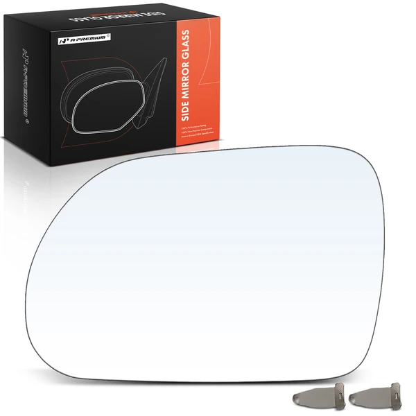 Driver Mirror Glass with Backing Plate for Kia Soul 2020-2024