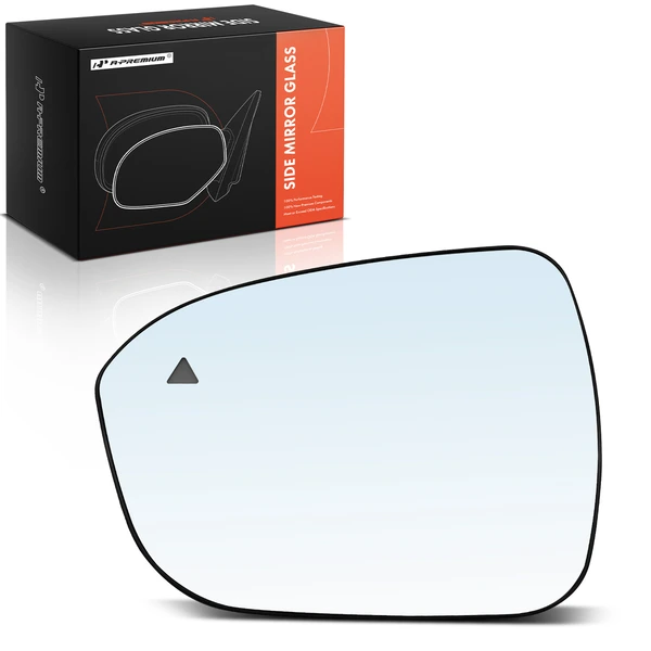 Front Driver Mirror Glass with Blind Spot for 2021-2023 Nissan Rogue