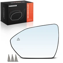 Driver Mirror Glass with Heated & Blind Spot Detection for 2022-2024 Hyundai Santa Cruz