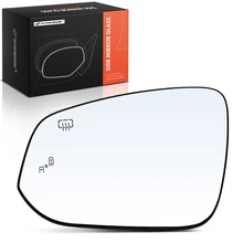 Front Driver Mirror Glass with Heated Blind Spot