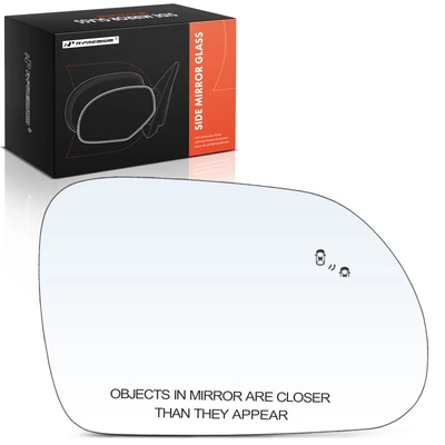 Passenger Mirror Glass with Heated & Blind Spot Detection