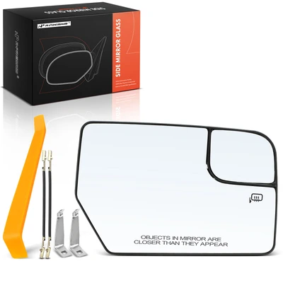Passenger Mirror Glass with Power Adjust
