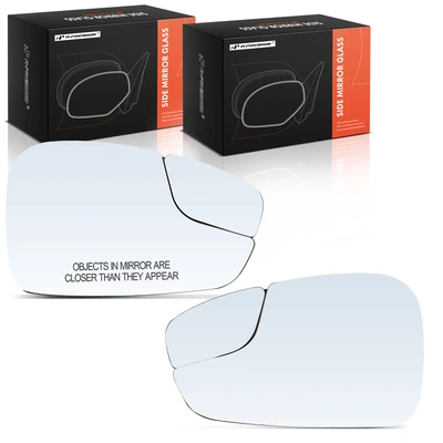 2 Pcs Mirror Glass with Heated & Spotter Glass & Power Adjust