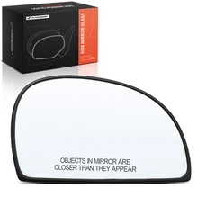 Passenger Mirror Glass with Manual Adjust for 2003-2006 Hyundai Accent