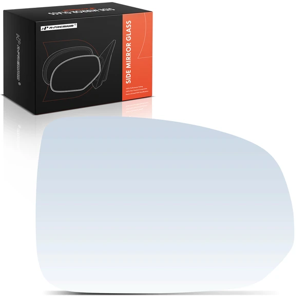 Passenger Mirror Glass with Power Adjust for Volvo XC60 18-23