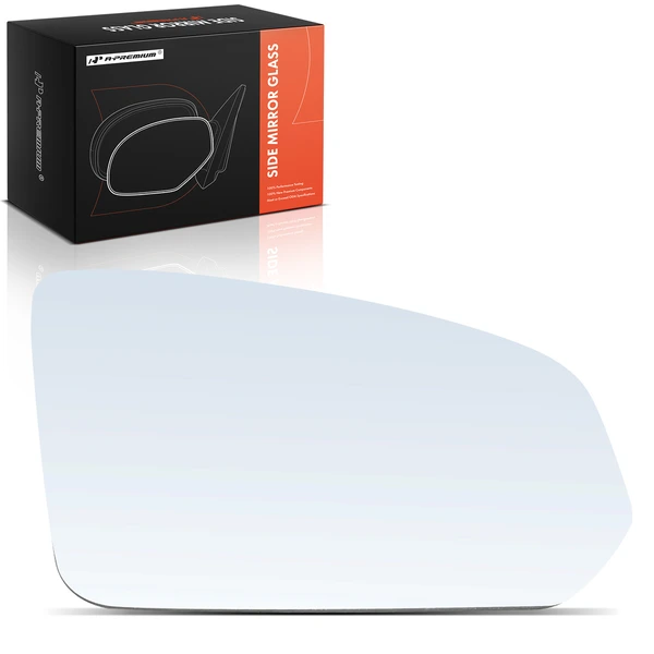 Passenger Mirror Glass with Power Adjust for Volvo S90 2017-2020