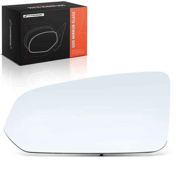 Driver Mirror Glass with Power Adjust for Volvo V60 Cross Country