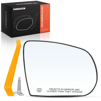 Passenger Mirror Glass with Power Adjust