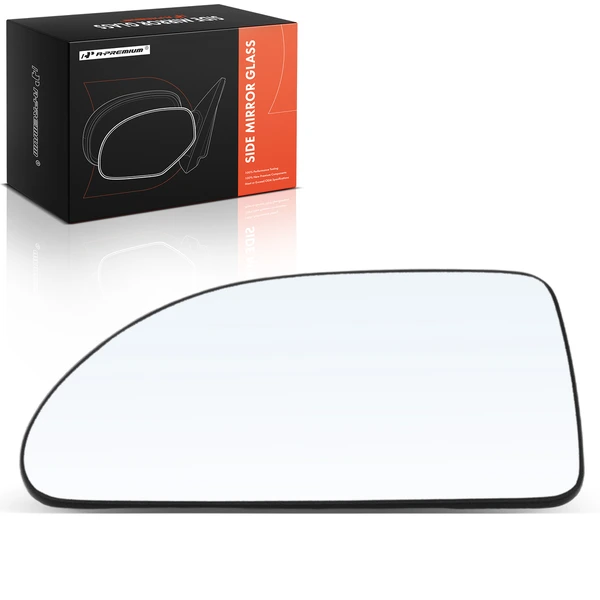 Driver Mirror Glass with Manual Adjust for Chevy Equinox 05-09 Saturn Vue