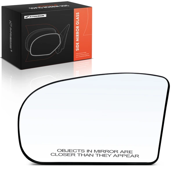 Driver Mirror Glass with Power Glass Adjust for Mercedes-Benz C230 E55 AMG