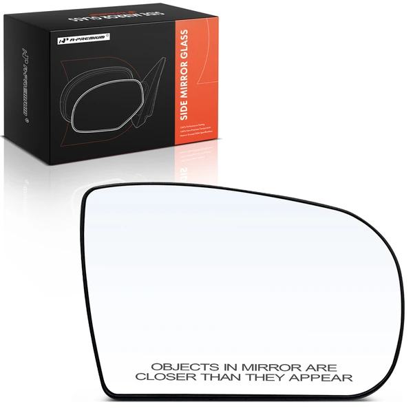 Passenger Mirror Glass with Power Glass Adjust for Mercedes-Benz E320 00-03 E430