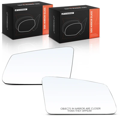 2 Pcs Mirror Glass with Power Adjust