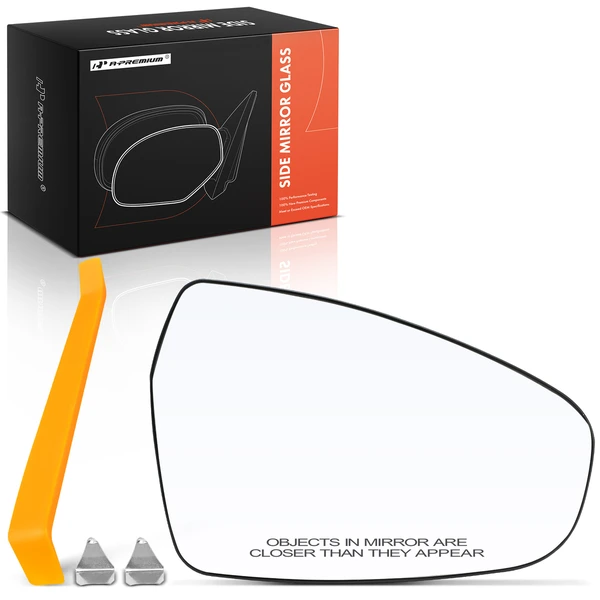 Passenger Mirror Glass with Power Glass Adjust for Kia Forte 2019-2021