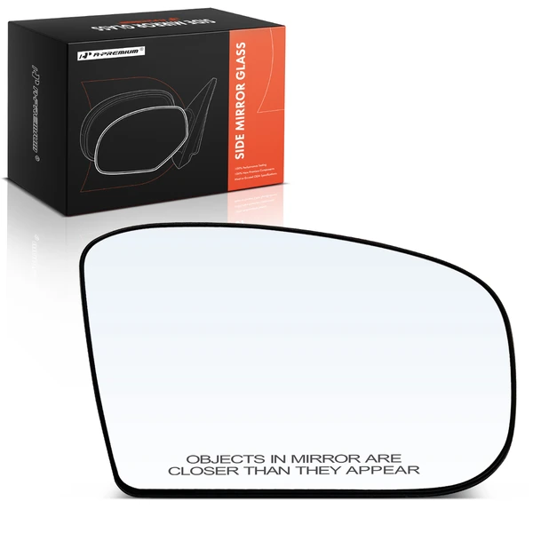 Passenger Mirror Glass with Power Adjust for Mercedes-Benz C215 CL500 CL55 AMG W220