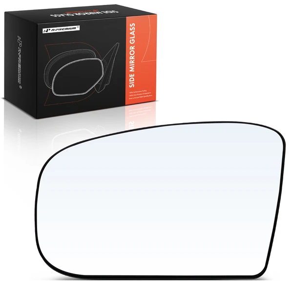 Driver Mirror Glass with Power Adjust for Mercedes-Benz CL500 CL55 AMG CL600 S55 AMG