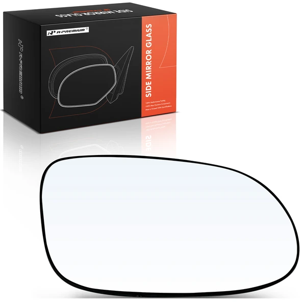 Passenger Mirror Glass with Power Glass Adjust for Mercedes-Benz CLK320 CLK550 SL500