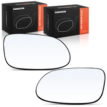 2 Pcs Mirror Glass Heated with Power Adjust for 2003-2005 Mercedes-Benz CLK320