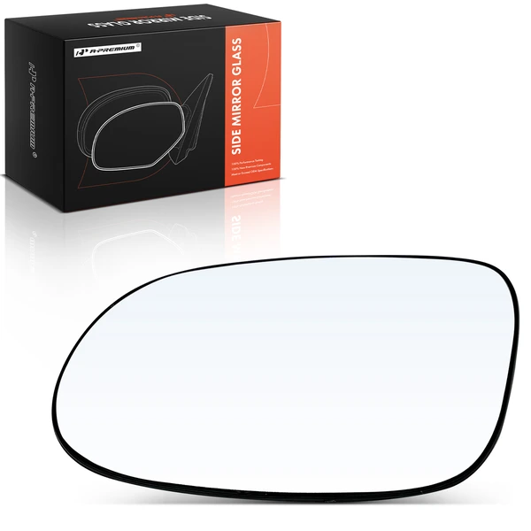 Driver Mirror Glass with Power Glass Adjust for Mercedes-Benz CLK320 CLK550 SL500