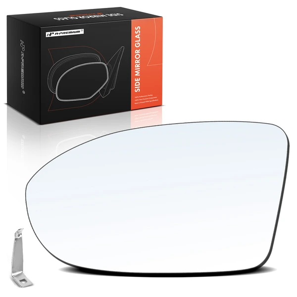 Driver Mirror Glass with Power Adjust for Chevrolet Cruze 2016-2019