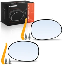 2 Pcs Mirror Glass with Heated for 2000-2005 Dodge Neon