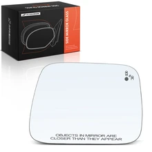 Passenger Mirror Glass with Heated & Blind Spot Detection for 2015-2025 Jeep Renegade
