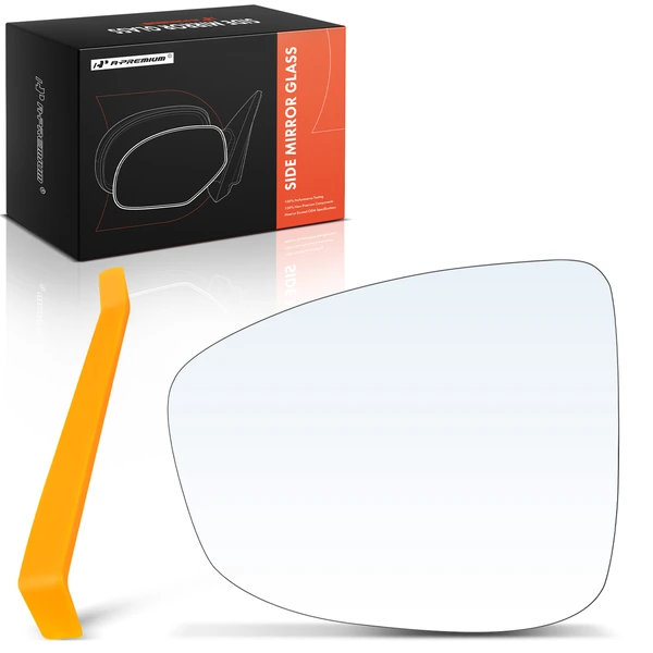 Front Driver Mirror Glass Heated for 2013-2015 Mazda CX-5