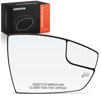 Passenger Mirror Glass Heated with Power Adjust & Spotter Glass