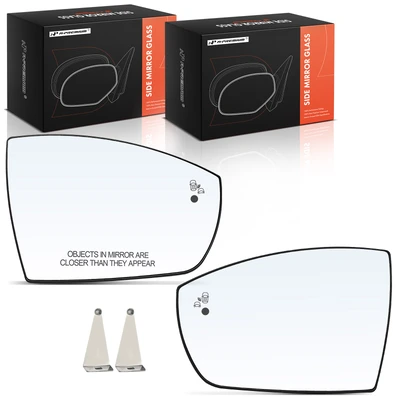 2 Pcs Mirror Glass Heated with Blind Spot & Spotter Glass