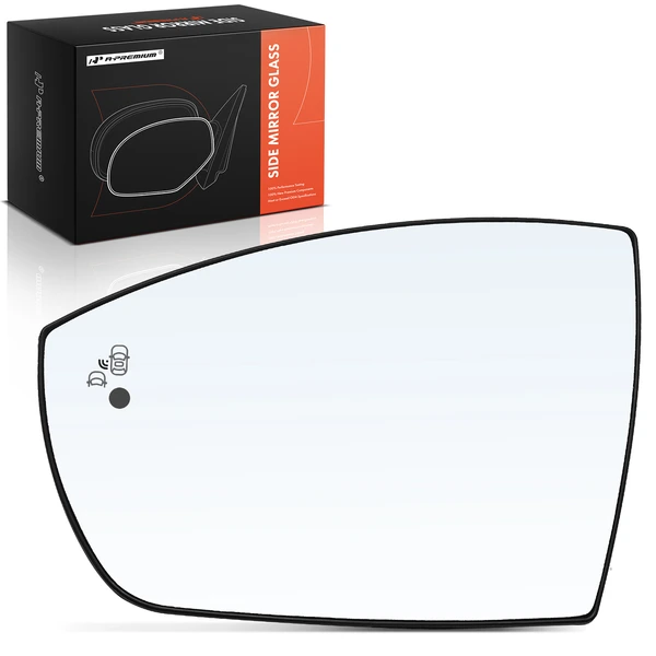 Driver Mirror Glass Heated with Blind Spot for 2013-2016 Ford Escape