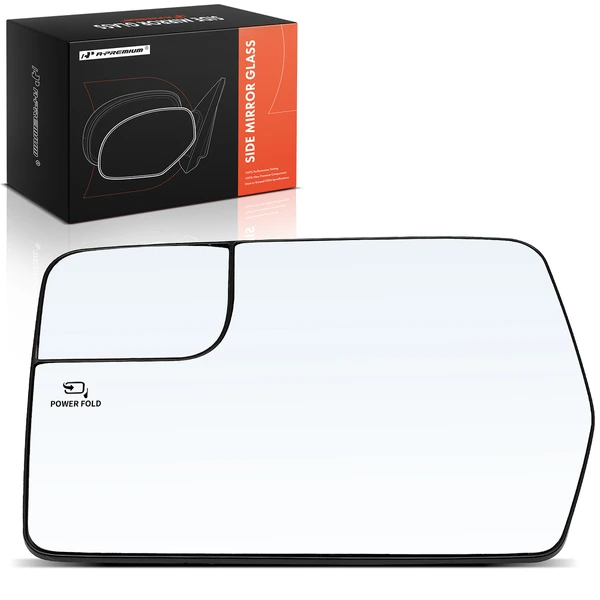 A-Premium APMGS261 Mirror Glass Left Driver Side