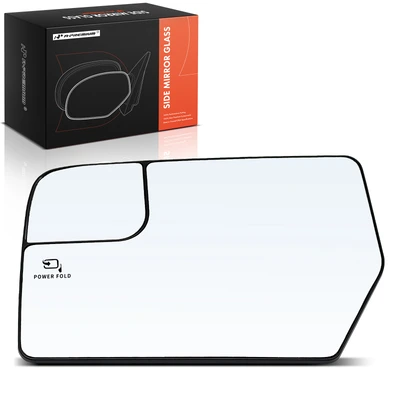 Driver Mirror Glass Heated with Spotter Glass