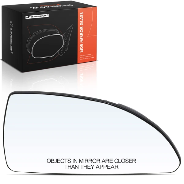 Passenger Mirror Glass for Chevy Impala 2006-2013 Impala Limited 2014-2016 Monte Carlo