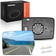 Driver Mirror Glass with Power Glass Adjust for 2004-2010 Ford F-150