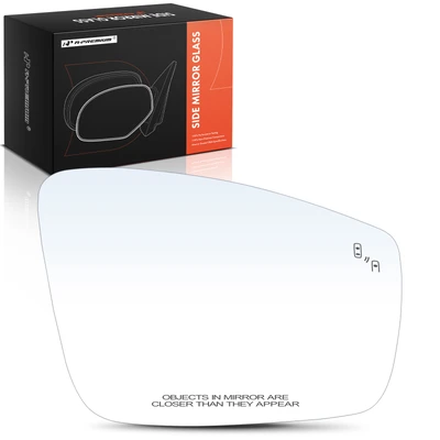 Passenger Mirror Glass with Power Adjust