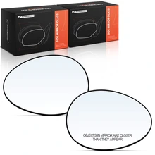2 Pcs Mirror Glass with Heated & Power Adjust for 2007-2015 Mini Cooper