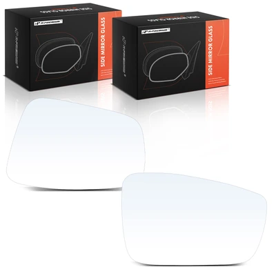 2 Pcs Mirror Glass with Manual Glass Adjust