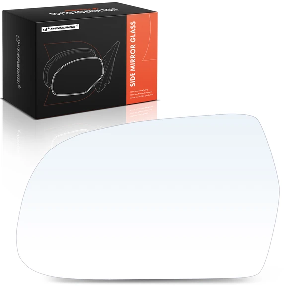 A-Premium APMGS340 Mirror Glass Left Driver Side