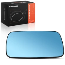 Driver Blue Mirror Glass with Power Adjust for 1997-2003 BMW 540i