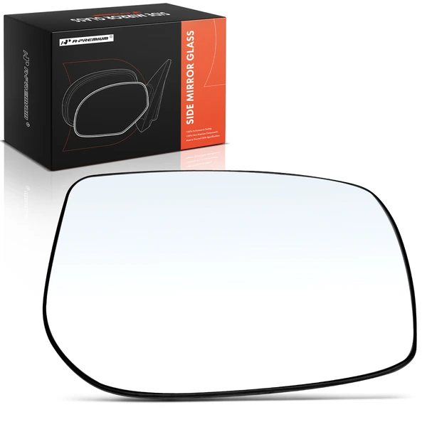 Passenger Mirror Glass with Manual Glass Adjust for Toyota Yaris 2007-2012