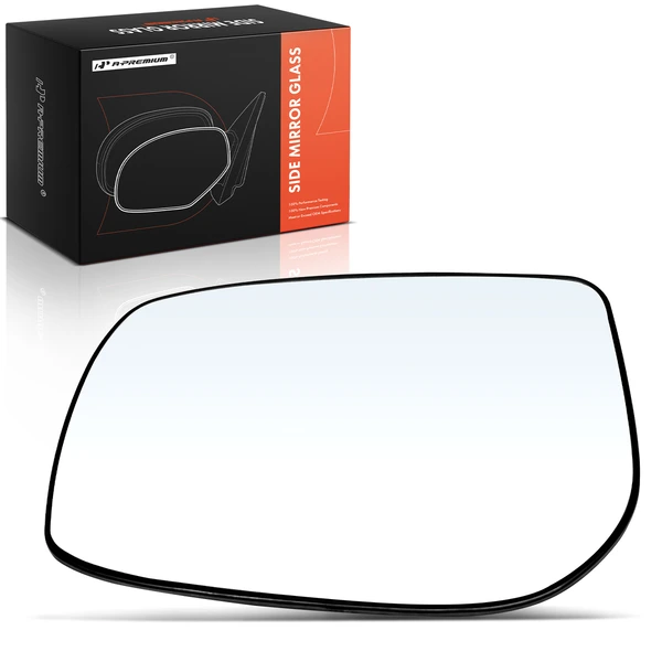 Driver Mirror Glass with Manual Glass Adjust for Toyota Yaris 2007-2012