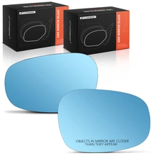 2 Pcs Blue Mirror Glass with Power Adjust