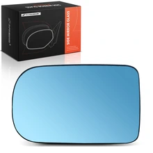 Driver Blue Mirror Glass with Power Adjust for 1995 1997-2001 BMW 740i