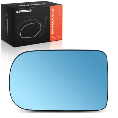 Driver Blue Mirror Glass with Power Adjust