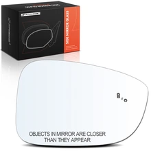Passenger Mirror Glass with Heated & Blind Spot for 2023-2024 Honda Accord