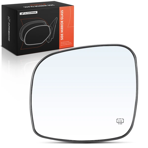 Driver Heated Mirror Glass with Power Adjust for Dodge Grand Caravan Chrysler Town & Country Ram