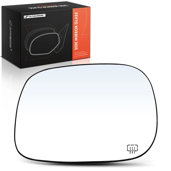 Driver Mirror Glass with Power Adjust for Dodge Ram 1500 2500 3500