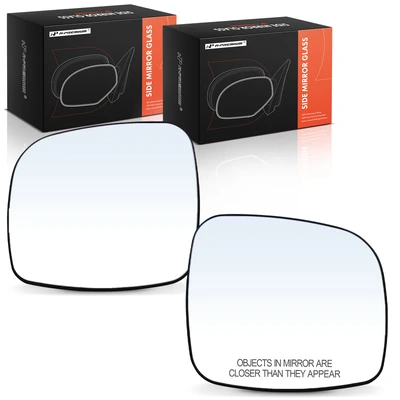 2 Pcs Mirror Glass with Manual Adjust