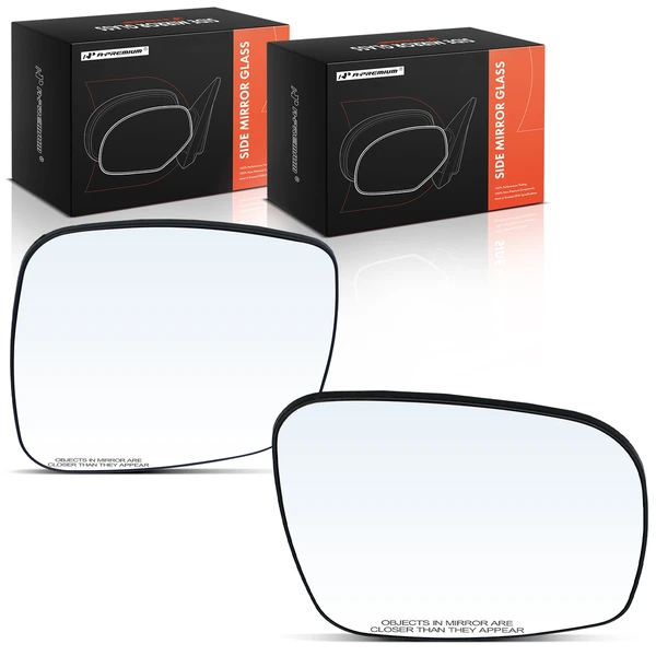 2 Pcs Pair Heated Mirror Glass for 2008-2020 Dodge Grand Caravan