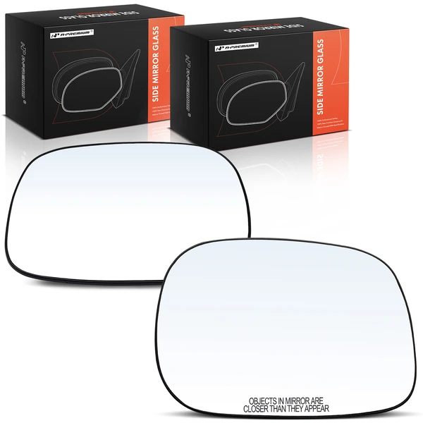 2 Pcs Mirror Glass with Power Adjust & Heated for Dodge Ram 1500 Ram 2500 Ram 3500