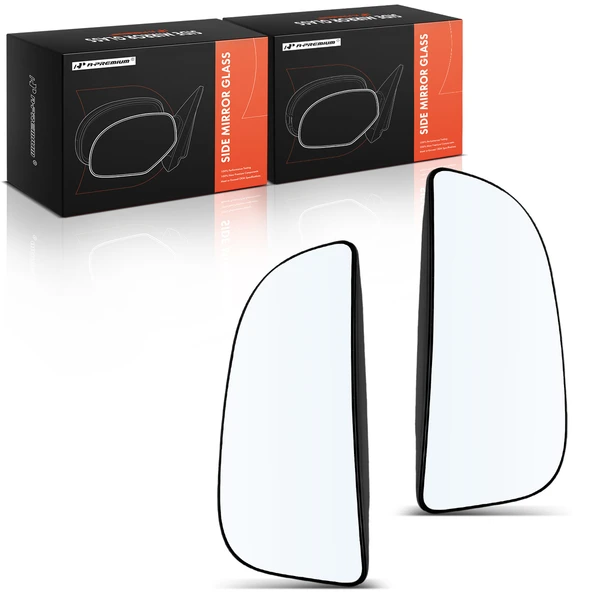 2 Pcs Lower Towing Spotter Mirror Glass Set for 2019-2024 Ram 1500 Classic